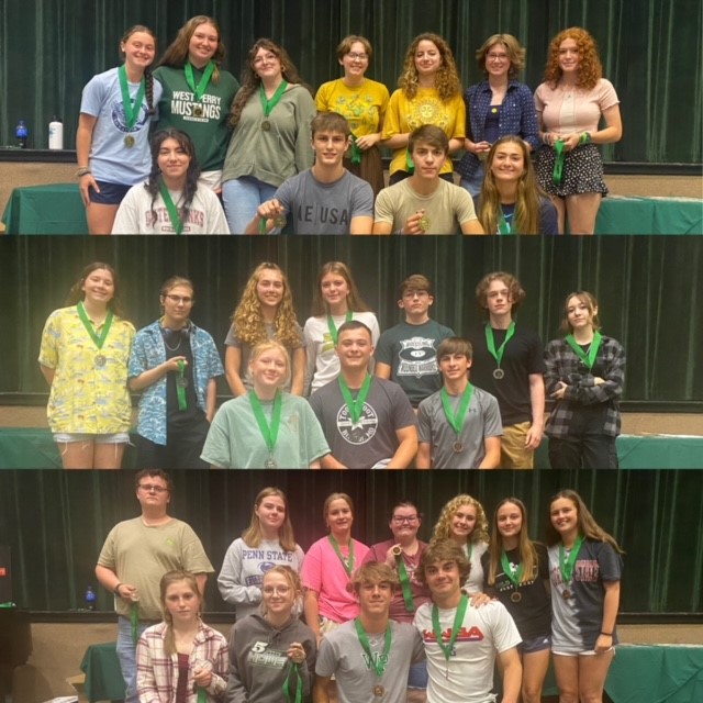 Class of 2026 - Gold, Silver, Bronze medal winners - Top 33 students academically